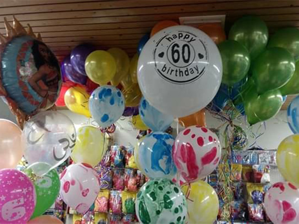 leeftijd verf vlekken helium ballonnen - The Balloon Factory