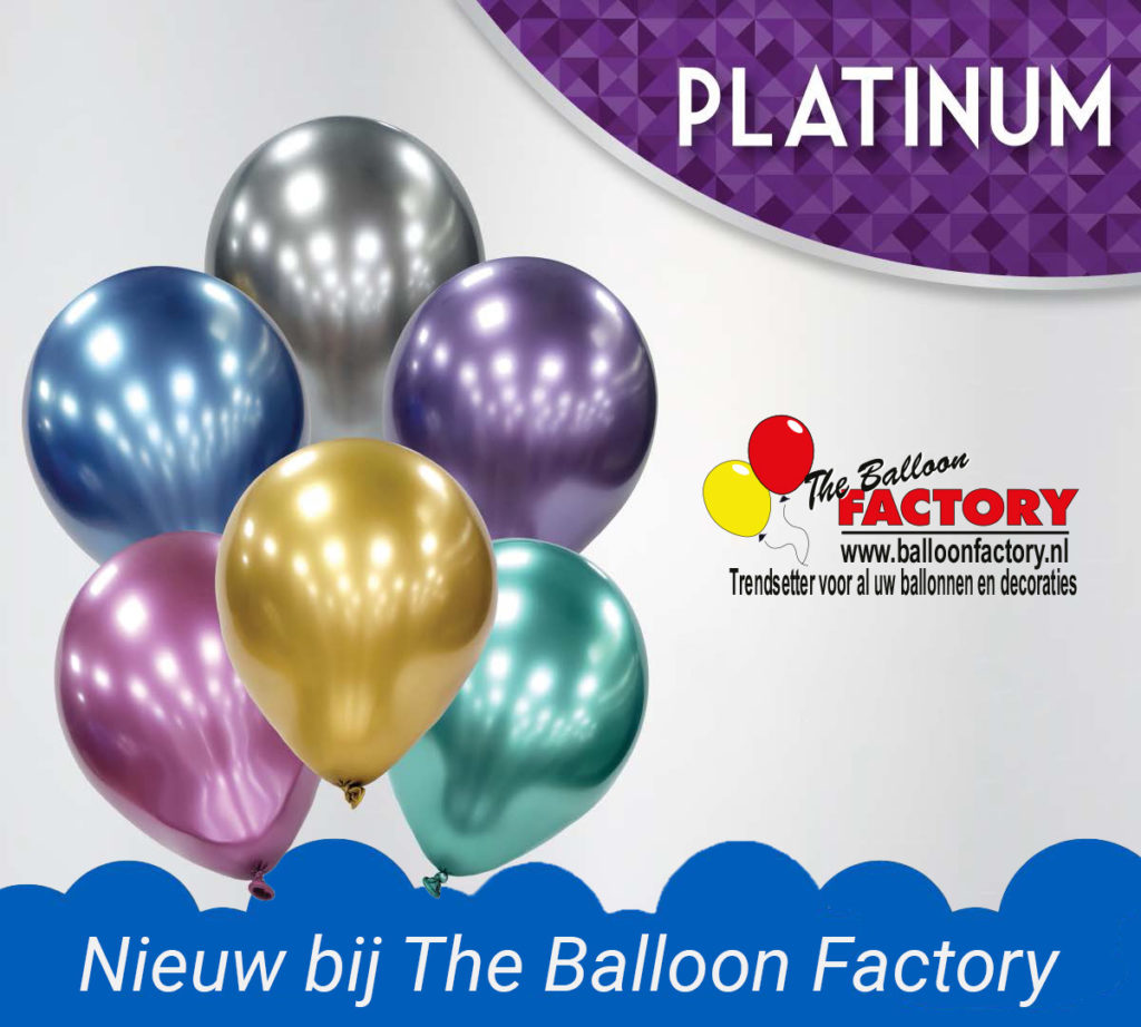 nieuw platinum ballonen | The Balloon Factory