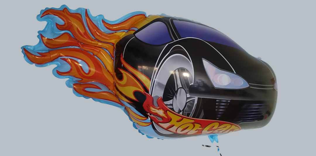 Kiderballonboeket - The Balloon Factory -Super car